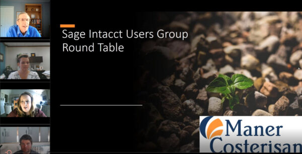 Sage Intacct 2021 User Group Webinar