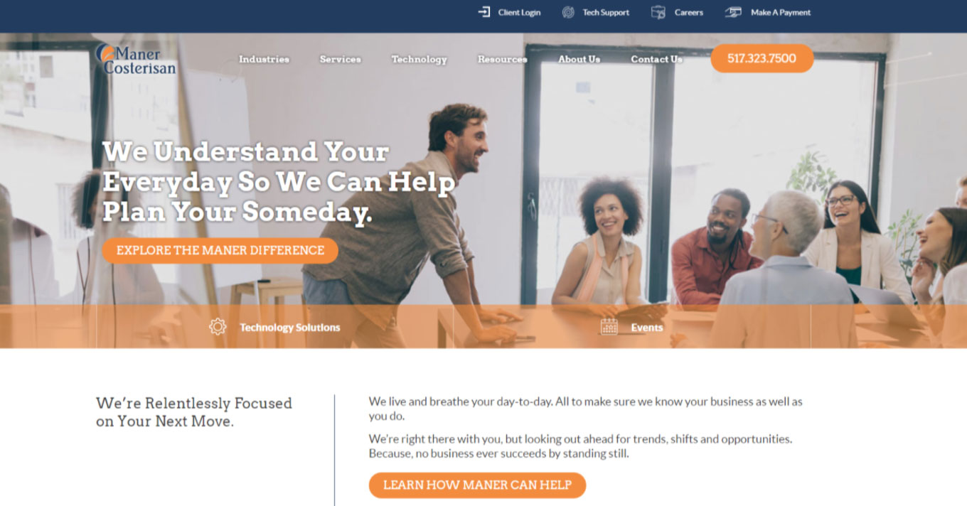 New Look. Same Commitment to Helping Our Clients Thrive.
