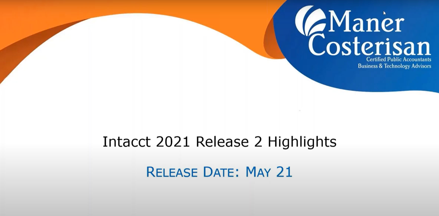 Sage Intacct Q2 Release