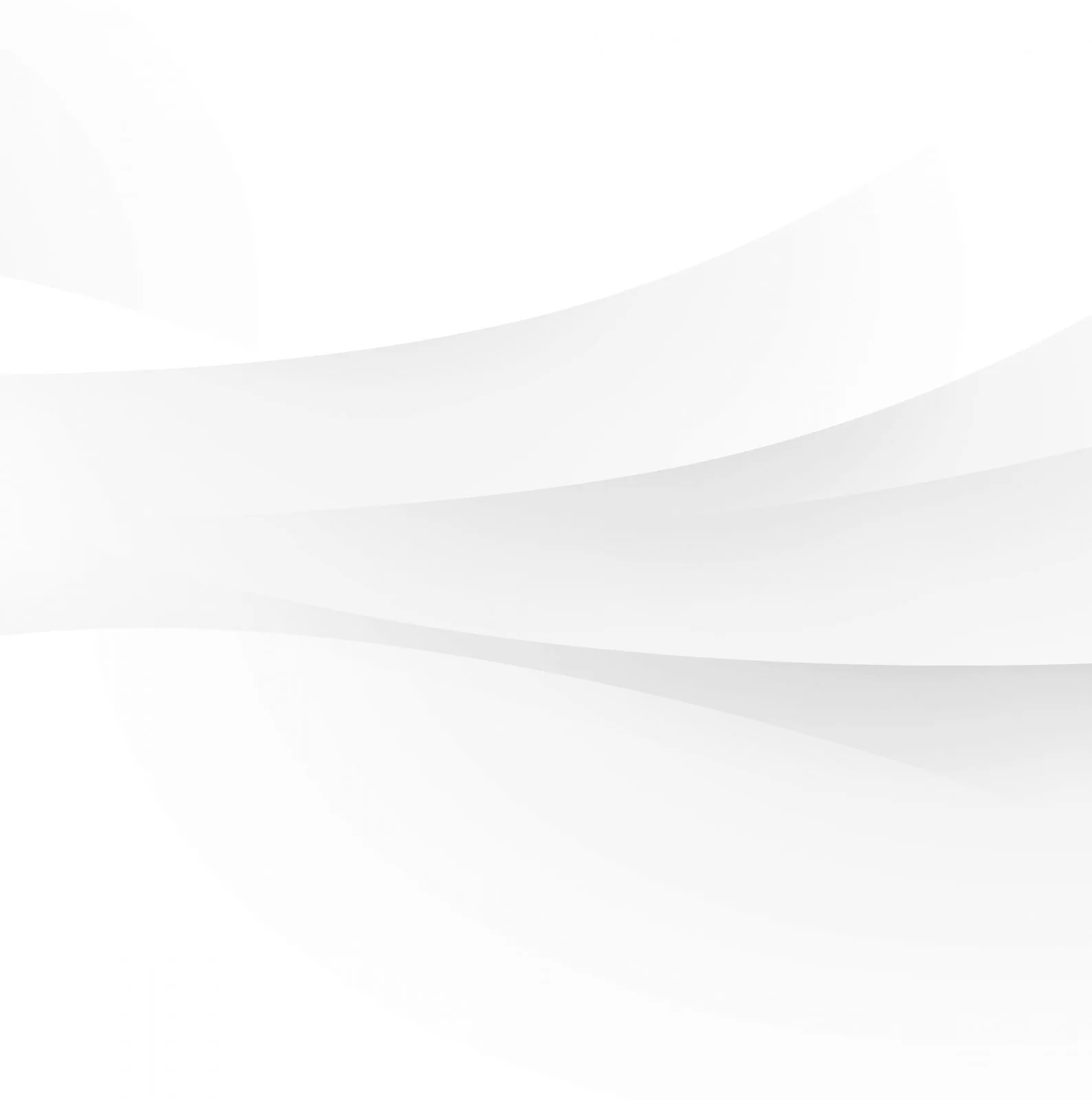Abstract white background with smooth, flowing curved lines and soft gradients, creating a sense of lightness and minimalism.